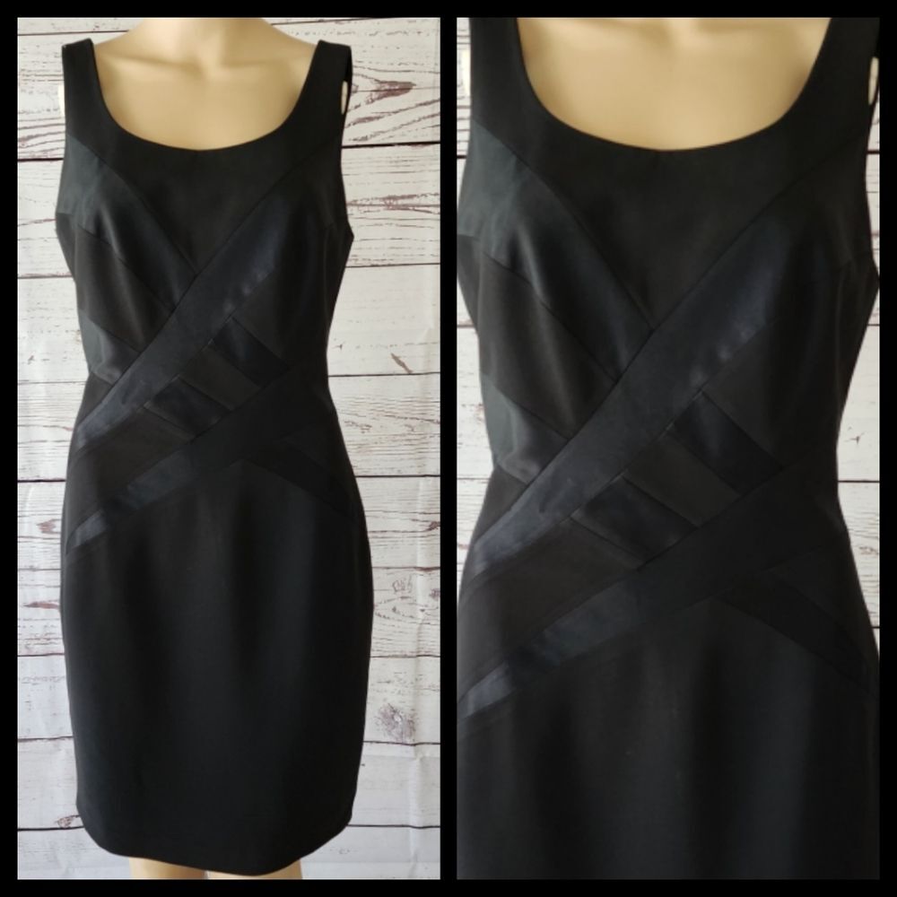 Andrea Polizzi for Rex Lester Black Sleeveless Dress  6